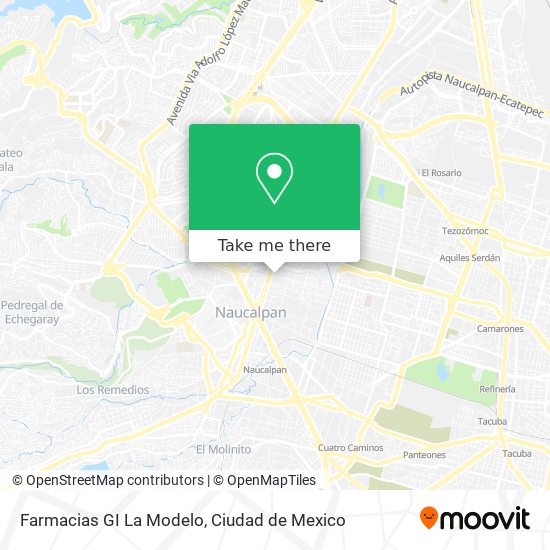 Mapa de Farmacias GI La Modelo