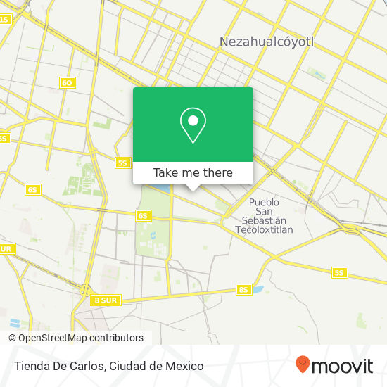 Tienda De Carlos map