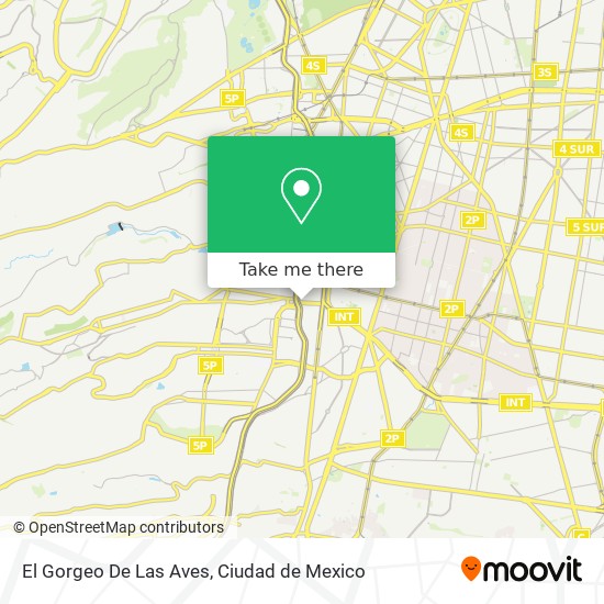 El Gorgeo De Las Aves map