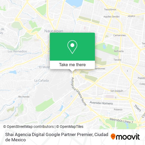 Shai Agencia Digital Google Partner Premier map