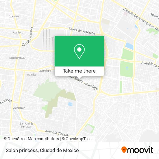 Salón princess map