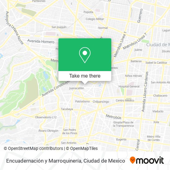 Encuadernación y Marroquinería map