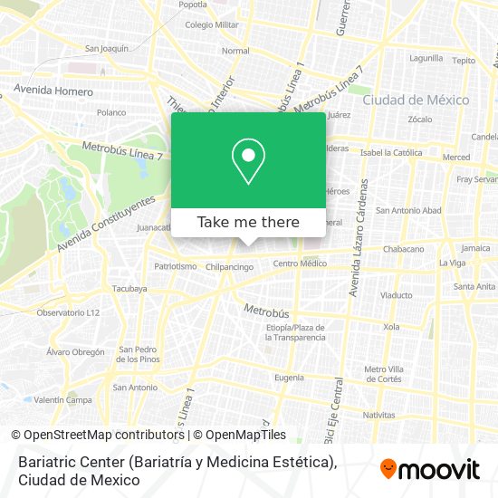 Bariatric Center (Bariatría y Medicina Estética) map