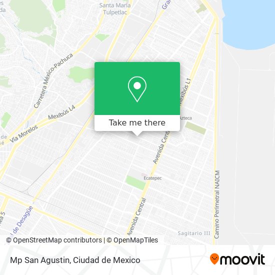 Mapa de Mp San Agustin