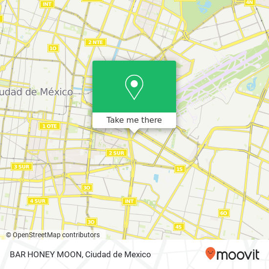 BAR HONEY MOON map