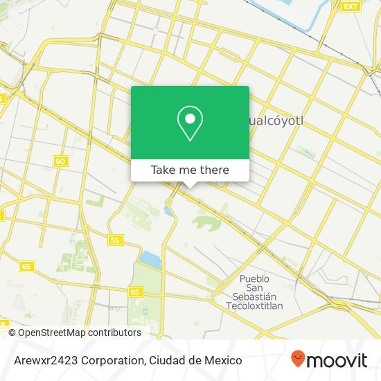 Arewxr2423 Corporation map