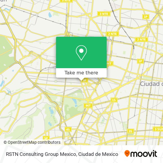 RSTN Consulting Group Mexico map