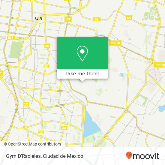 Gym D'Racieles map