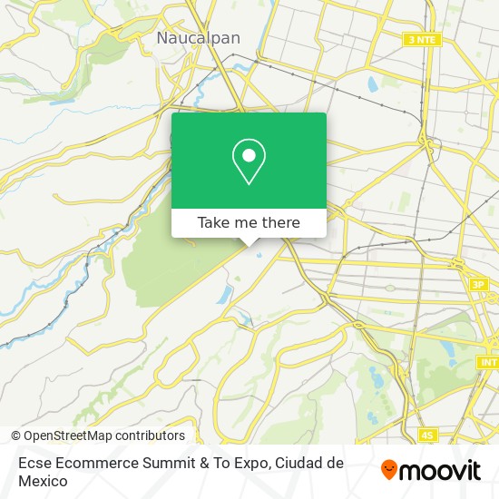 Mapa de Ecse Ecommerce Summit & To Expo