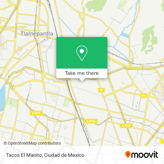 Tacos El Manito map
