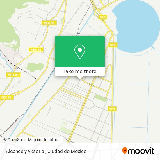 Alcance y victoria. map