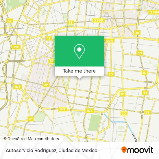 Autoservicio Rodríguez map