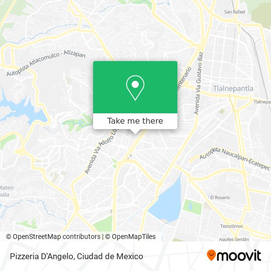 Pizzeria D'Angelo map