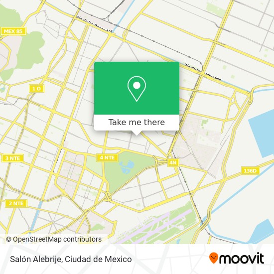 Salón Alebrije map