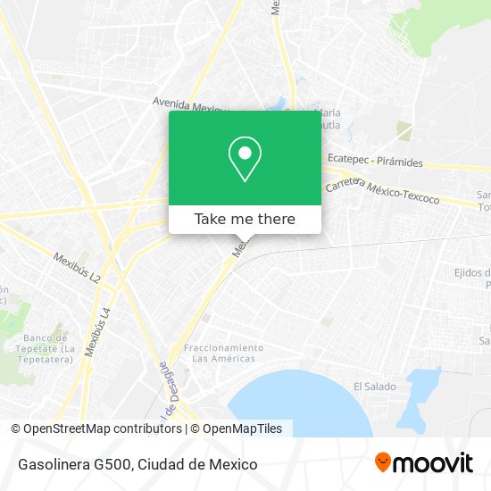 Gasolinera G500 map