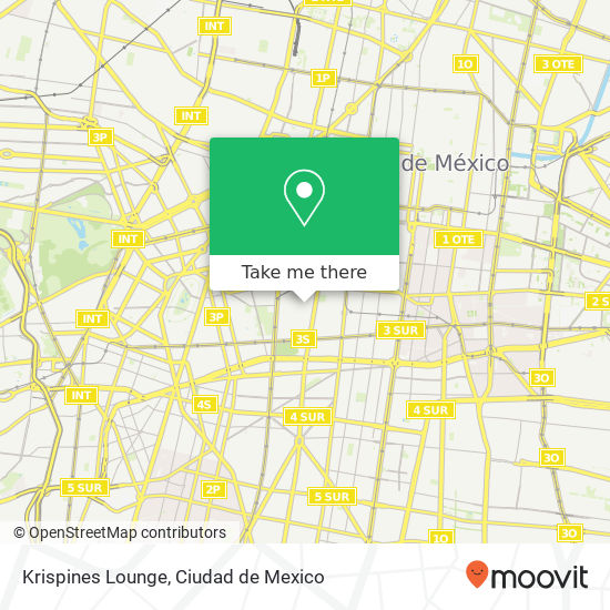 Krispines Lounge map