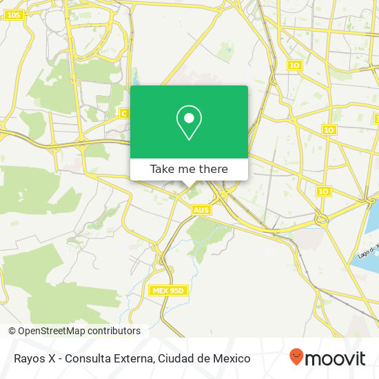 Rayos X - Consulta Externa map