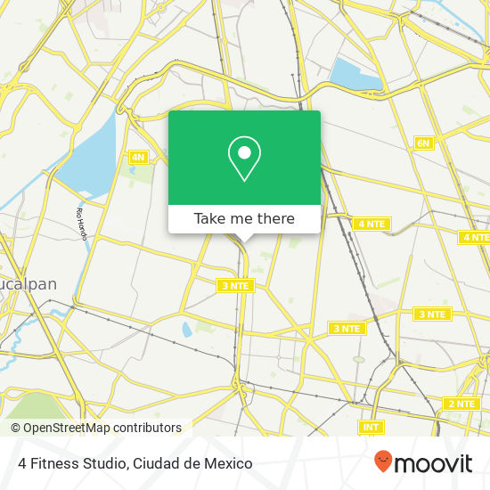 4 Fitness Studio map
