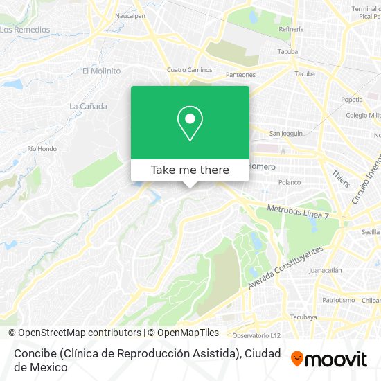 Concibe (Clínica de Reproducción Asistida) map