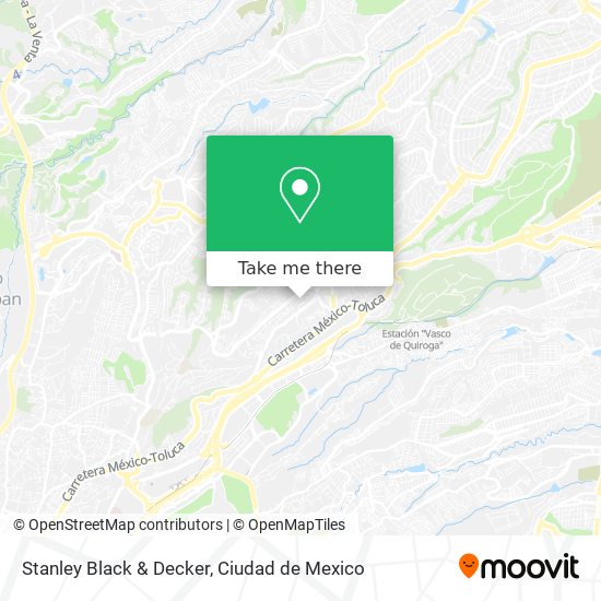 Stanley Black & Decker map