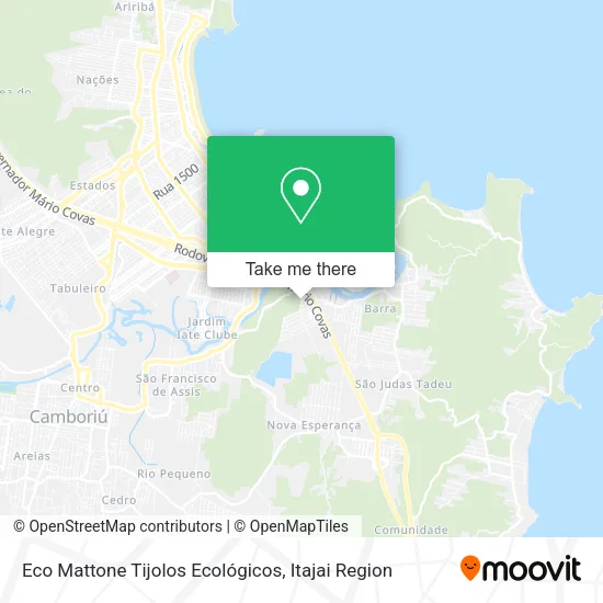 Eco Mattone Tijolos Ecológicos map