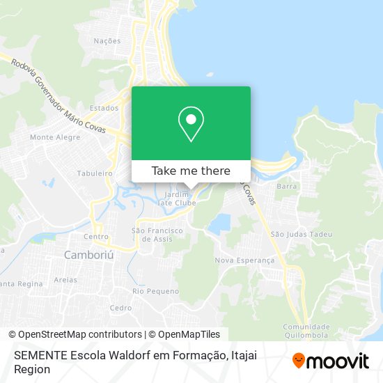 SEMENTE Escola Waldorf em Formação map