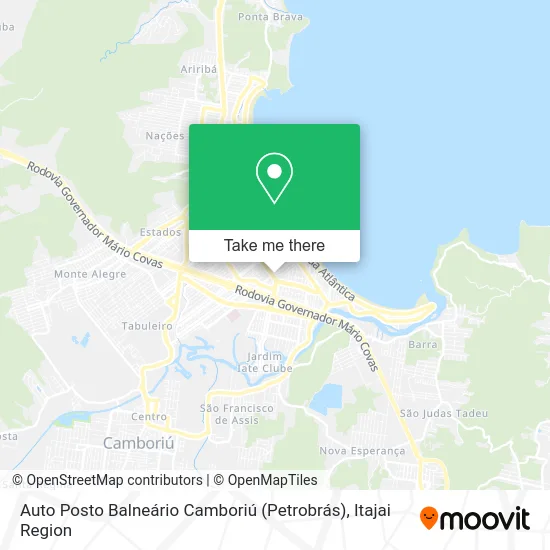 Auto Posto Balneário Camboriú (Petrobrás) map