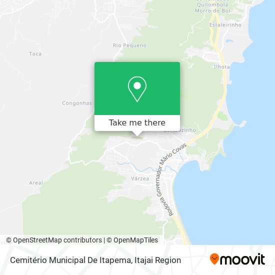 Cemitério Municipal De Itapema map