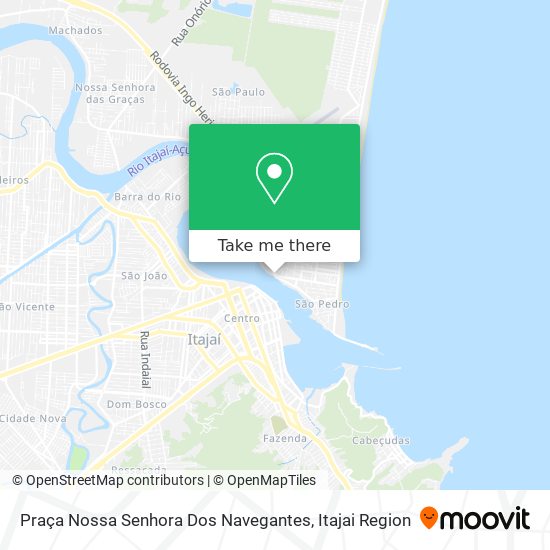 Praça Nossa Senhora Dos Navegantes map