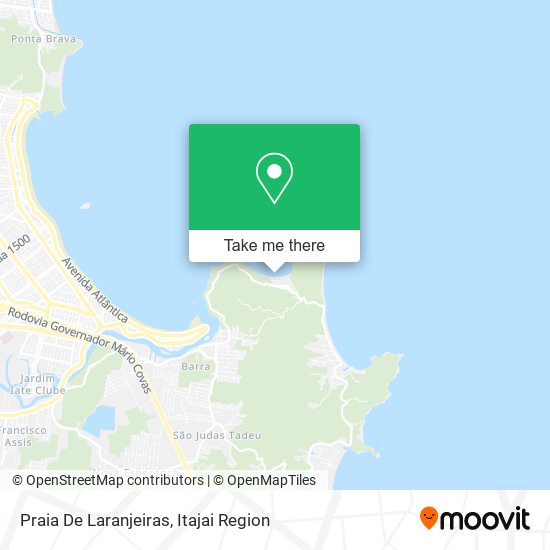 Praia De Laranjeiras map