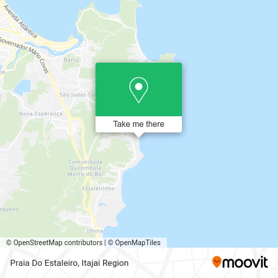 Praia Do Estaleiro map