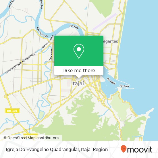 Igreja Do Evangelho Quadrangular map