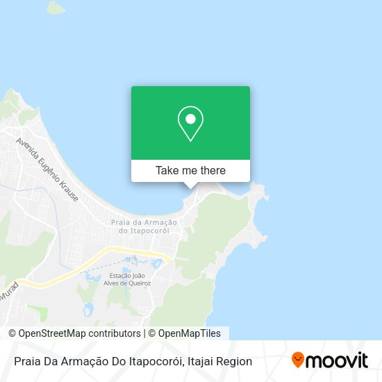 Praia Da Armação Do Itapocorói map