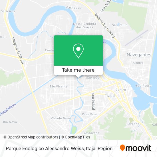 Parque Ecológico Alessandro Weiss map