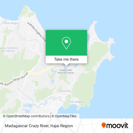 Madagascar Crazy River map