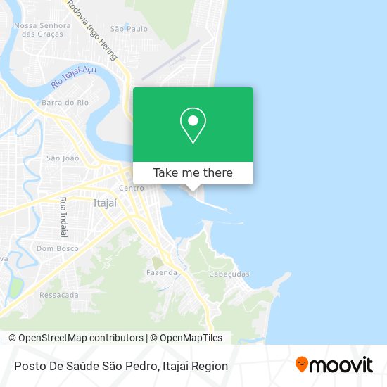 Posto De Saúde São Pedro map