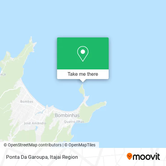 Ponta Da Garoupa map
