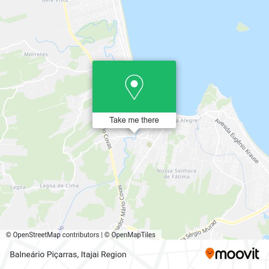 Balneário Piçarras map