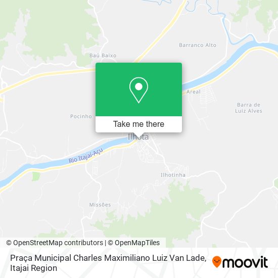 Praça Municipal Charles Maximiliano Luiz Van Lade map