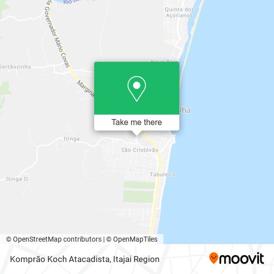 Komprão Koch Atacadista map