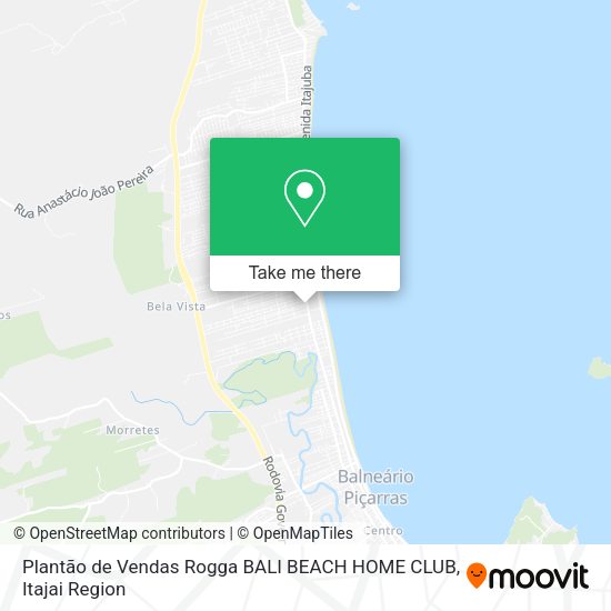 Plantão de Vendas Rogga BALI BEACH HOME CLUB map