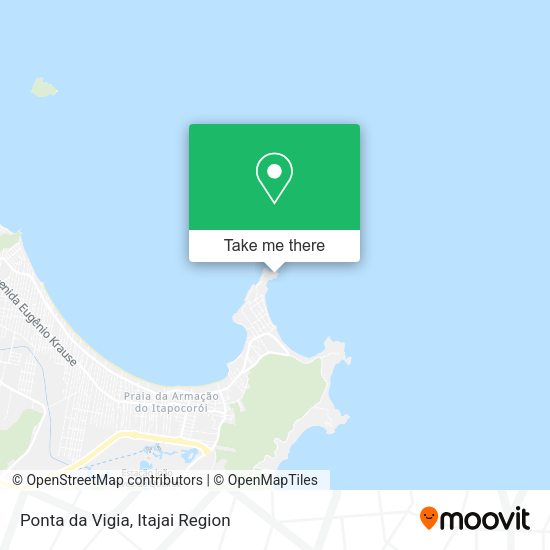 Ponta da Vigia map