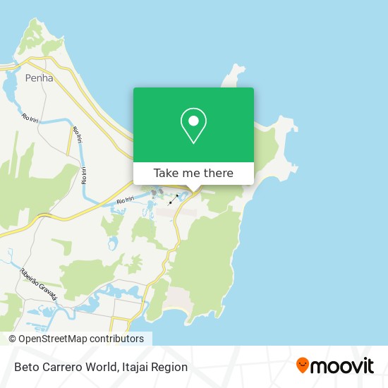 Beto Carrero World map