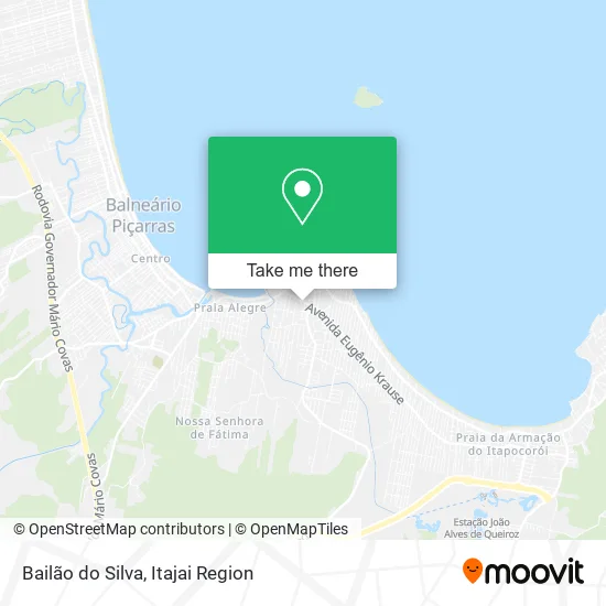 Bailão do Silva map