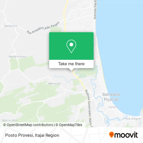 Posto Provesi map