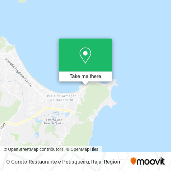 O Coreto Restaurante e Petisqueira map