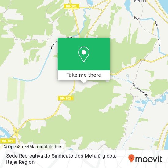 Sede Recreativa do Sindicato dos Metalúrgicos map