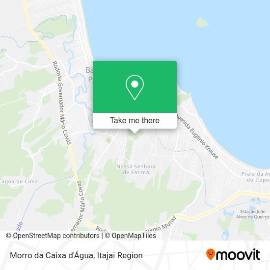 Morro da Caixa d'Água map