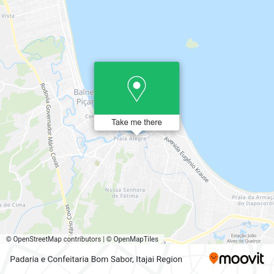 Padaria e Confeitaria Bom Sabor map