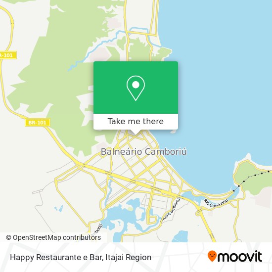 Happy Restaurante e Bar map